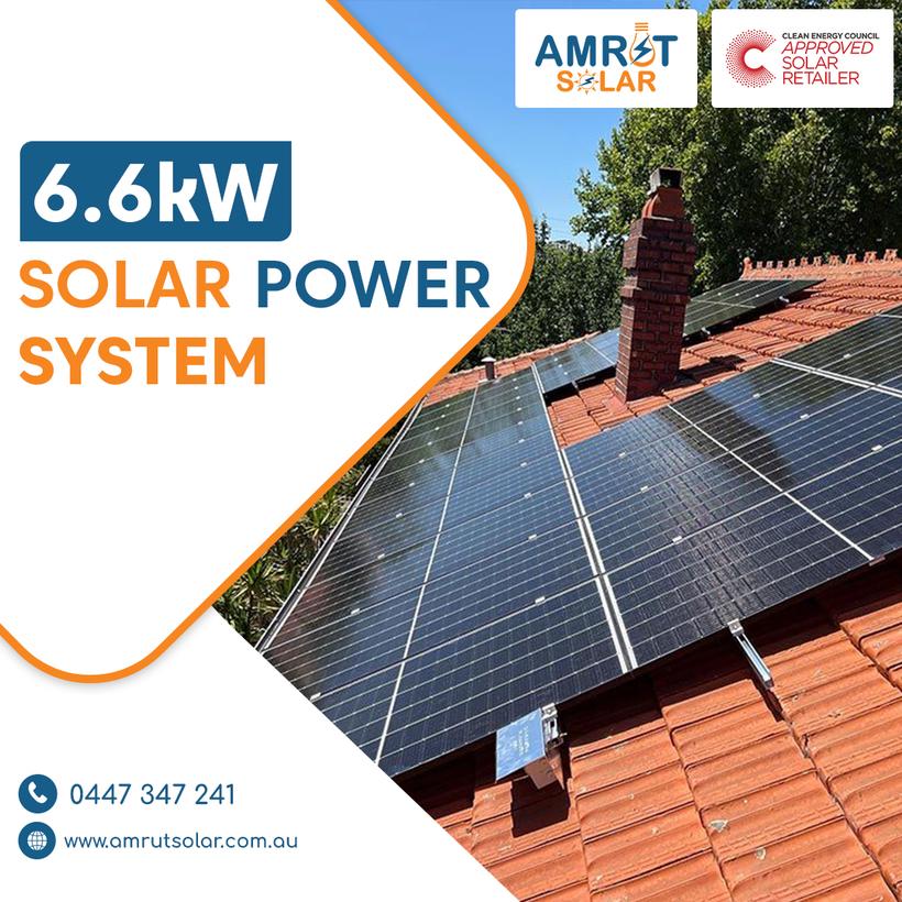 6.6kW Solar Power System